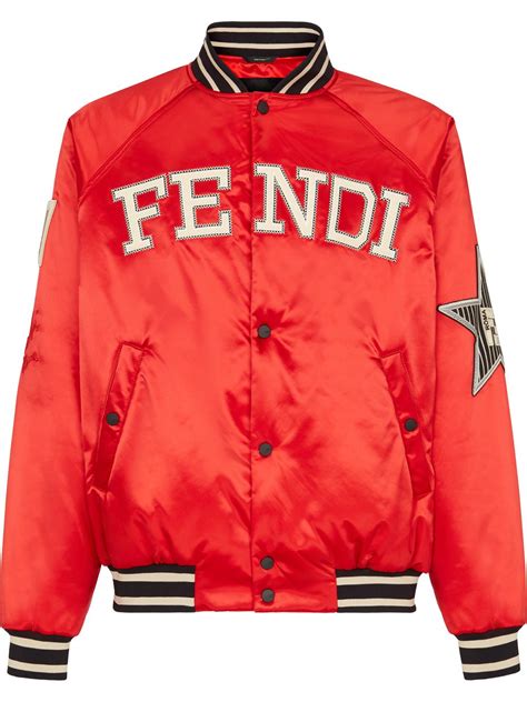 fendi bomber jacket women|Fendi bomber jacket blouse.